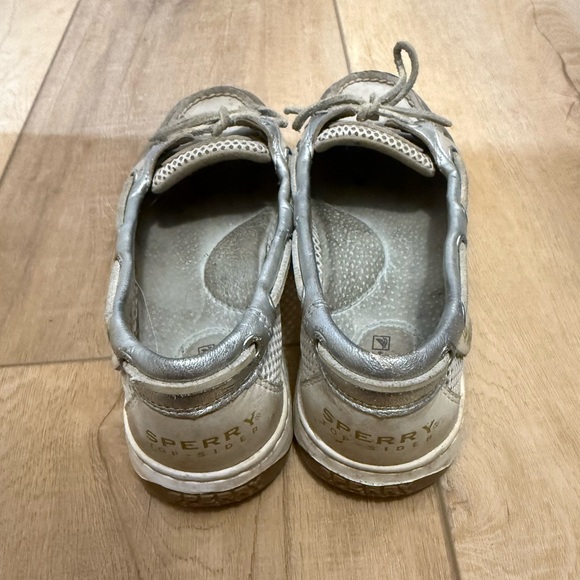 Sperry Women's Gray / Tan Top Sider Boat Shoes size 6 - Picture 3 of 6